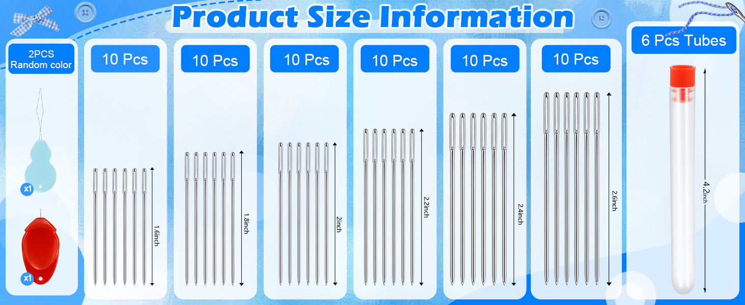 large eye needles