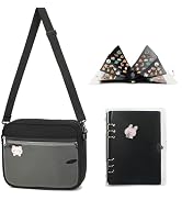 RTGNEI Ita Bag with Pin Display Board Book Set, Ita Crossbody Purse Pins Board Collection Holder ...
