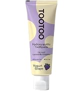 TooToo Kids Hydroxyapatite Toothpaste with Xylitol, Fluoride Free and SLS Free Toddler Natural To...
