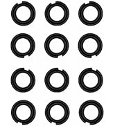 ZLLITONS 12 sets of 1/2" Impact Retaining Ring,Square Drive Socket Retainer Ring Clip with O-Ring...