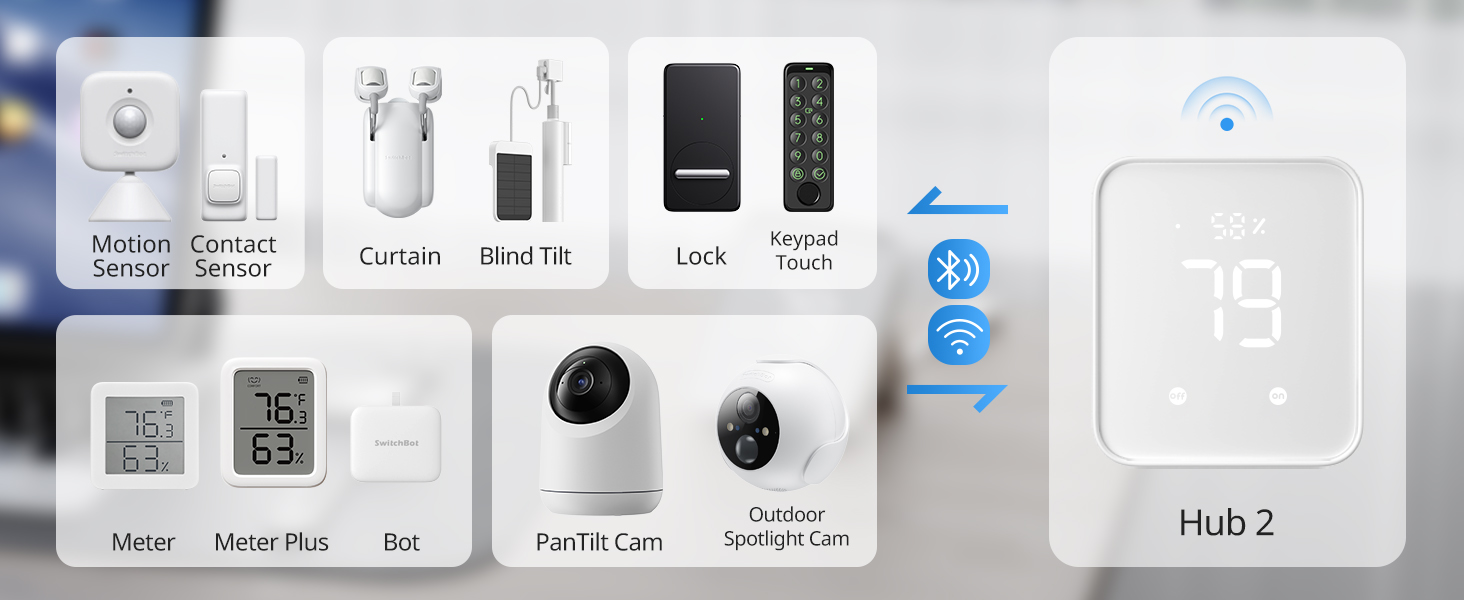 Set timers for even more convenience.