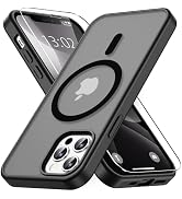 Vansdon for iPhone 12 Case & iPhone 12 Pro Case, Compatible with MagSafe, Magnetic Translucent Ma...