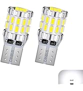 CouTunp 2PCS T10 LED Bulb, 3014 30SMD 5W Super Bright Car Wide Lights, Aluminum Led License Plate...