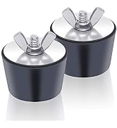 Poweka Pool Winterizing Plugs 1.25" to1.5 Swimming Pool Winter Expansion Plugs with SS Screw, Sta...