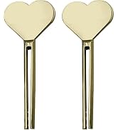 2pcs Metal Tube Squeezer Key,Stainless Steel Toothpaste Roller,Creams Tube Wringer,Efficient Toot...