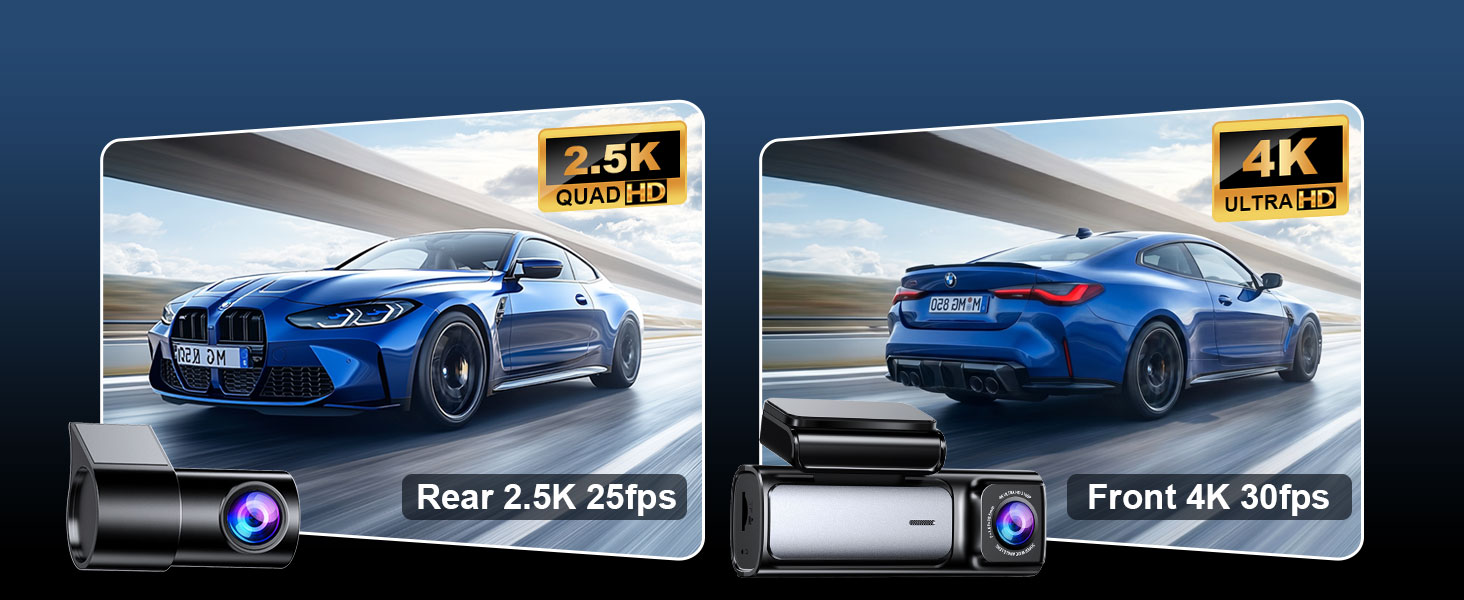 4k dash cam