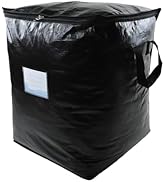 91L Storage Bags for Clothes, Moving Bags Heavy Duty Extra Large with Reinforced Handle, Storage ...