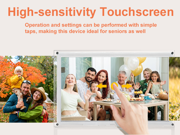 high-sensitivity touchscreen
