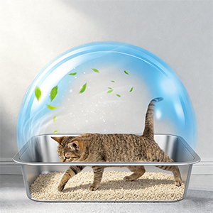 stainless steel litter box