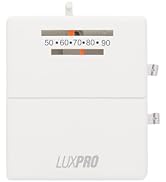 Lux Pro PSM40SA Non-Programmable Thermostat, 1 Heat, 1 Cool