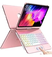 Keyboard Case for iPad Pro 11 inch,iPad Air 5th 4th Generation Case with Keyboard - Touch Trackpa...