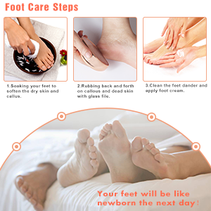 foot care steps effective foot scrubbers