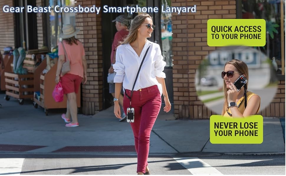crossbody phone lanyard