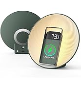 COLSUR Sunrise Alarm Clock Wake Up Light, White Noise Sound Machine, Bluetooth Speaker,Wireless C...