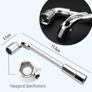 L-Shaped 6mm Hex Wrench