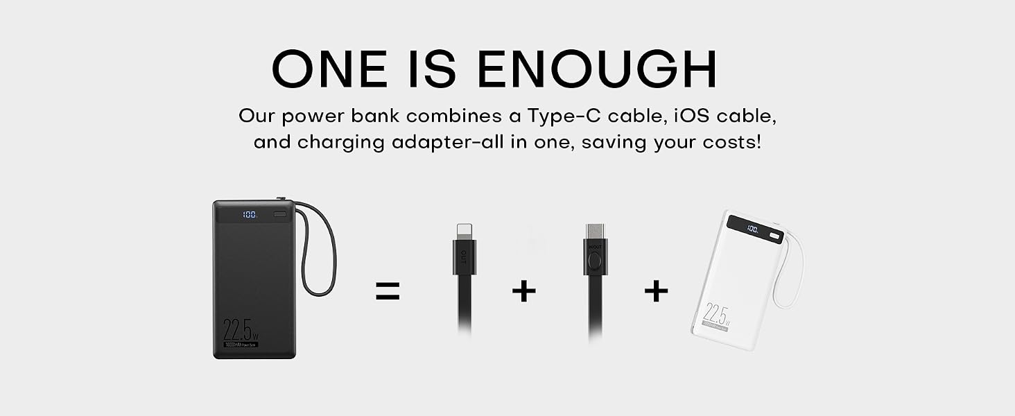 10000mAh Capacity