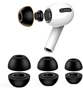 Lanwow Premium Memory Foam Tips for AirPods Pro & AirPods Pro 2. No Silicone Eartips Pain. Anti-S...
