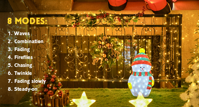 solar christmas lights