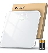 Ovutek Bathroom Scale for Body Weight, Highly Accurate Digital Weighing Machine for People, Upgra...