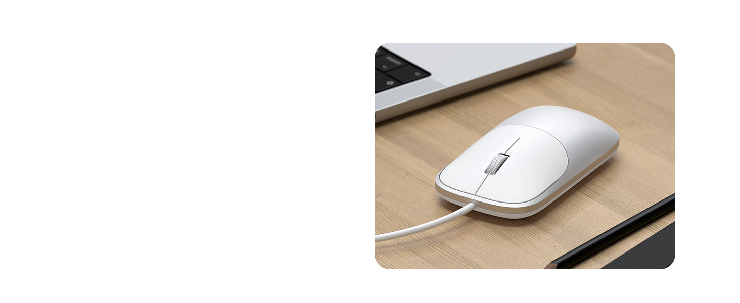Slim LX Wired Mouse