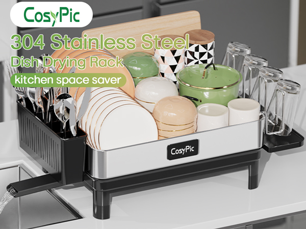 304 Stainless steel dish drying rack