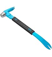 OX 12" Cats Paw Nail Puller Pry Bar - Pry Tool Nail Remover - Saca Clavos | Non-slip rubber grip ...