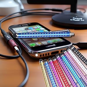 smartphone phone pen touchscreen short cord universal