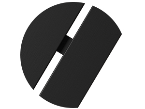 black bath mat
