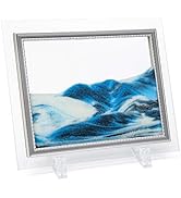 Coitak Moving Sand Art Picture, Sandscape, Moving Desktop Art for Home Decor and Office, Medium S...