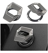 Engine StartStop Push Button Cover,Car Power Control Trim Car Switch Decoration, Aluminum Alloy A...