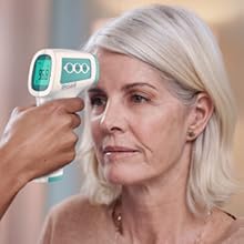 no touch thermometer forehead measure temperature