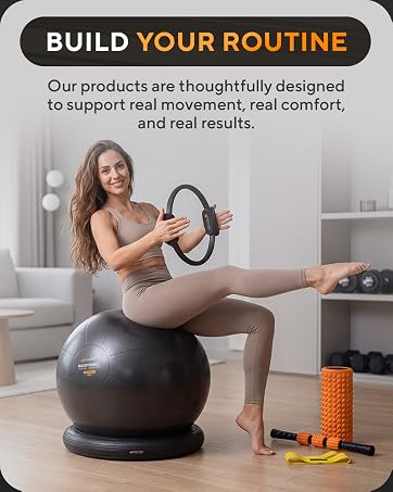 pilates kit with ring ball foam roller