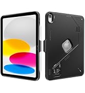 ProCase Soft TPU Case for iPad A16 11th/10th Generation 2025/2022 -Black | Ultra Slim Anti-slip S...