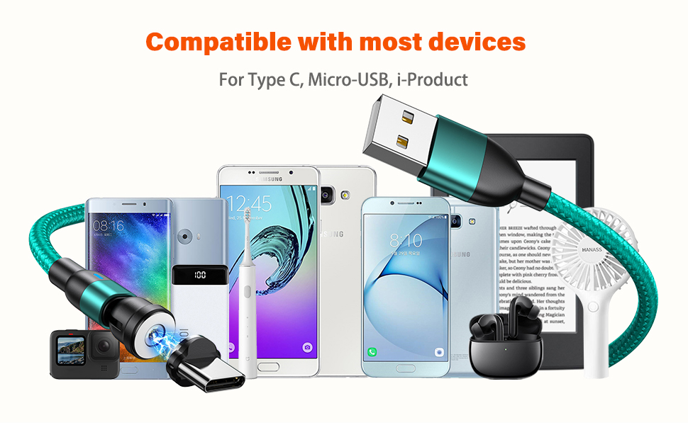 magnetic charger cable