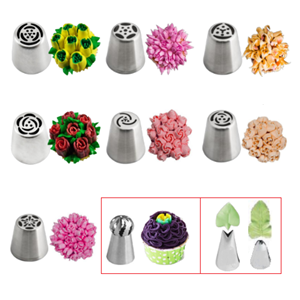 7 russian tips +1 ball tip +2 leaf tips