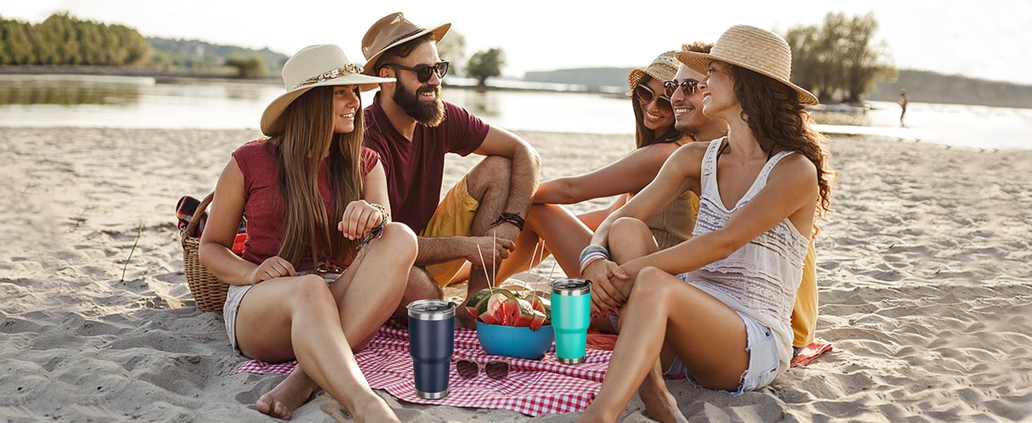 30oz double wall coffee tumbler