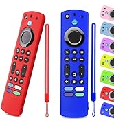 OneBom (2pcs) Silicone Remote Cover for Firetv 4K Max (2nd)/ Insignia/Pioneer/Omni (QLED) Series ...