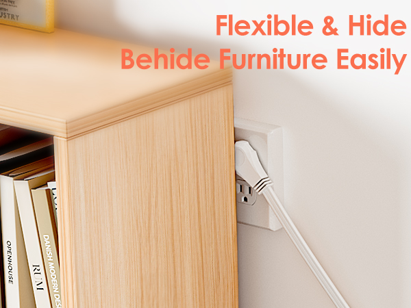 Flat Plug Extension Cord