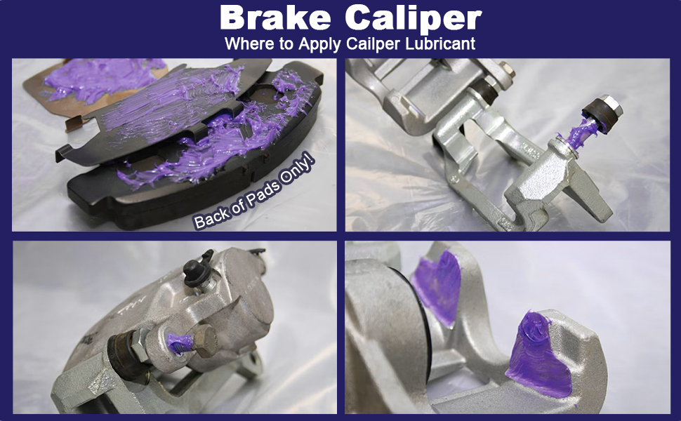 BTAS Ceramic Brake Pad Cailper Pin Lubricant Parts Synthetic Assembly Lube Grease Anti Sseize Squeak