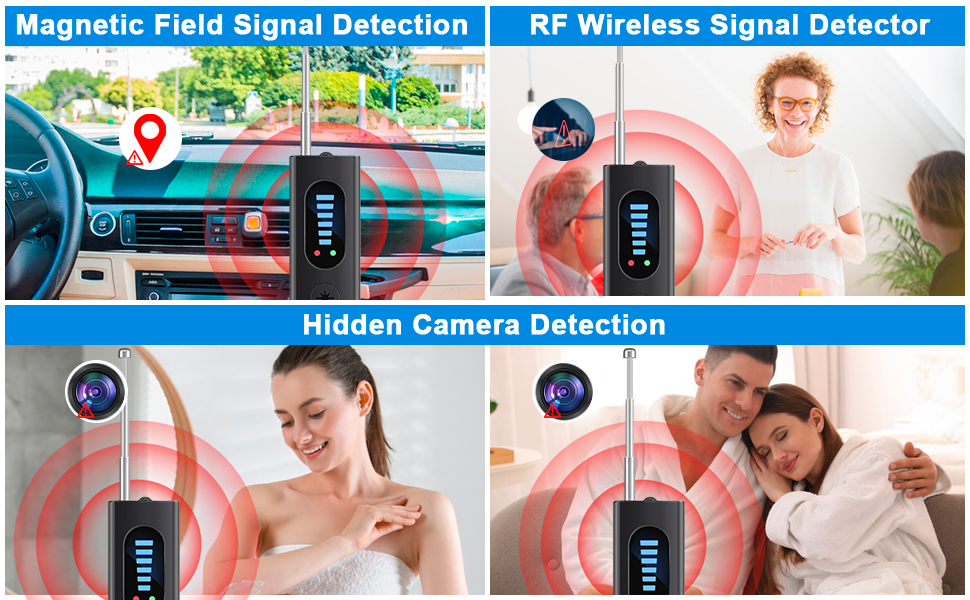 Portable Hidden Bug and Camera Detector