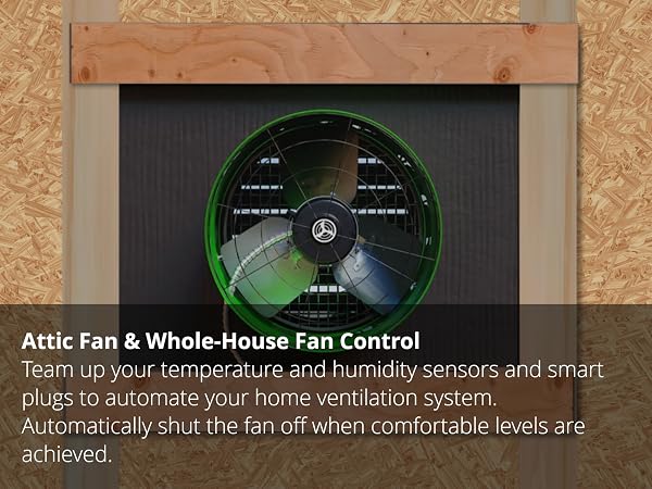 Smart attic fan