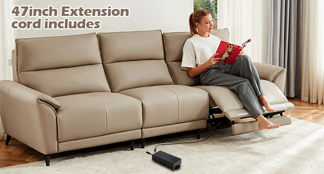 sofa battery pack reclining rechargeable