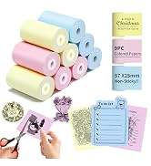 9 Rolls colored Paper
