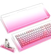 ZIYOU LANG KC04 Acrylic Transparent Keyboard Cover(17.4 * 6.5 * 1.89 Inch) | Dustproof,Waterproof...