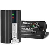 2Pack Rechargeable Spare Batteries for Ring-Doorbell Video 2 3 4,Spotlight Cam Battery and Stick ...