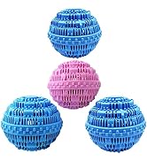 BTFLKNS Laundry Balls Set,Super Washing Machine Laundry Ball, Household Can Be Reus...