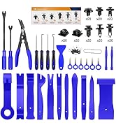 GOOACC 200Pcs Trim Removal Tool, Auto Push Pin Bumper Retainer Clip Set Fastener Terminal Remover...