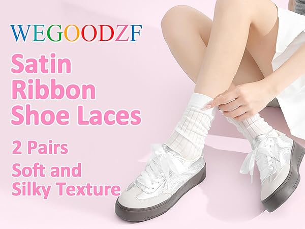 ribbon shoe laces women