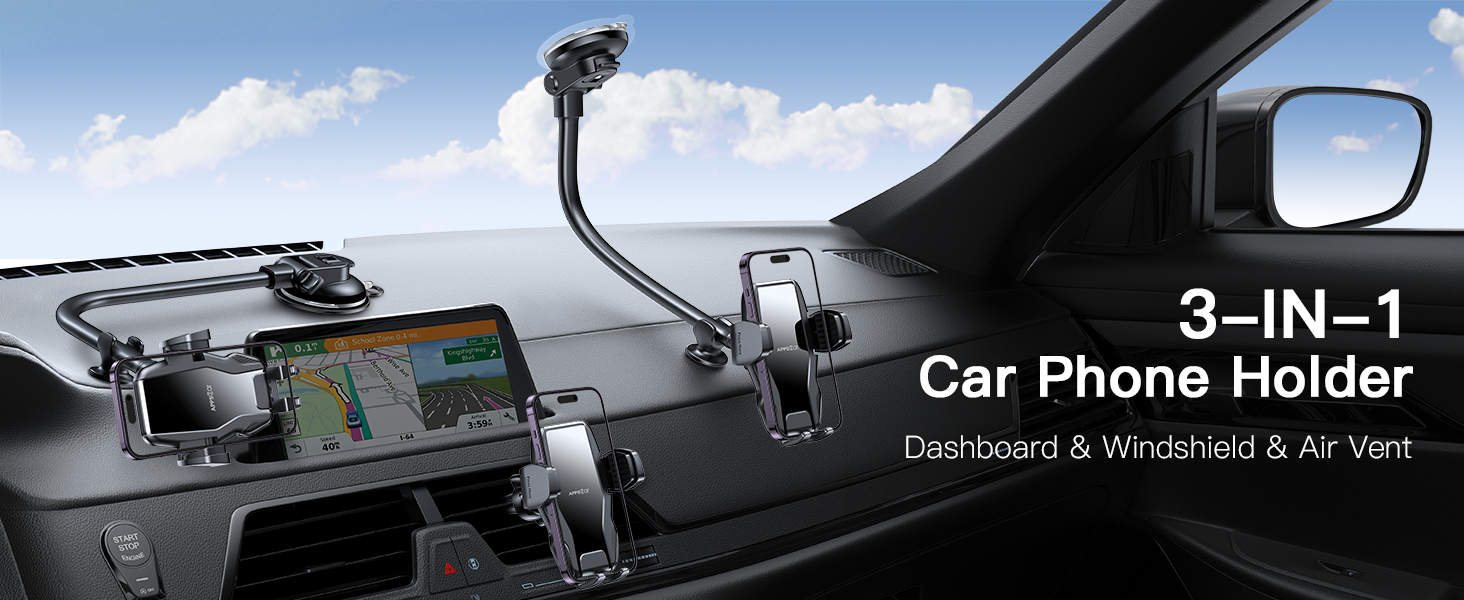 windshield phone mount