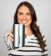 gray Waterless cordless essential oil diffuser luxurious style car outdoor cool mist diffuser